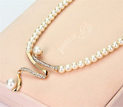 Delicate Artisan Pearl Set