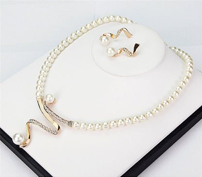 Delicate Artisan Pearl Set