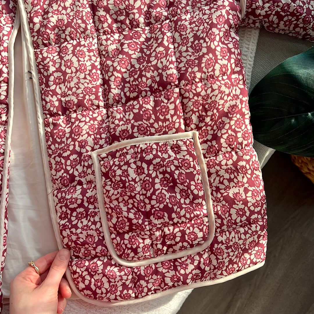 LM | Daisy patterned jacket