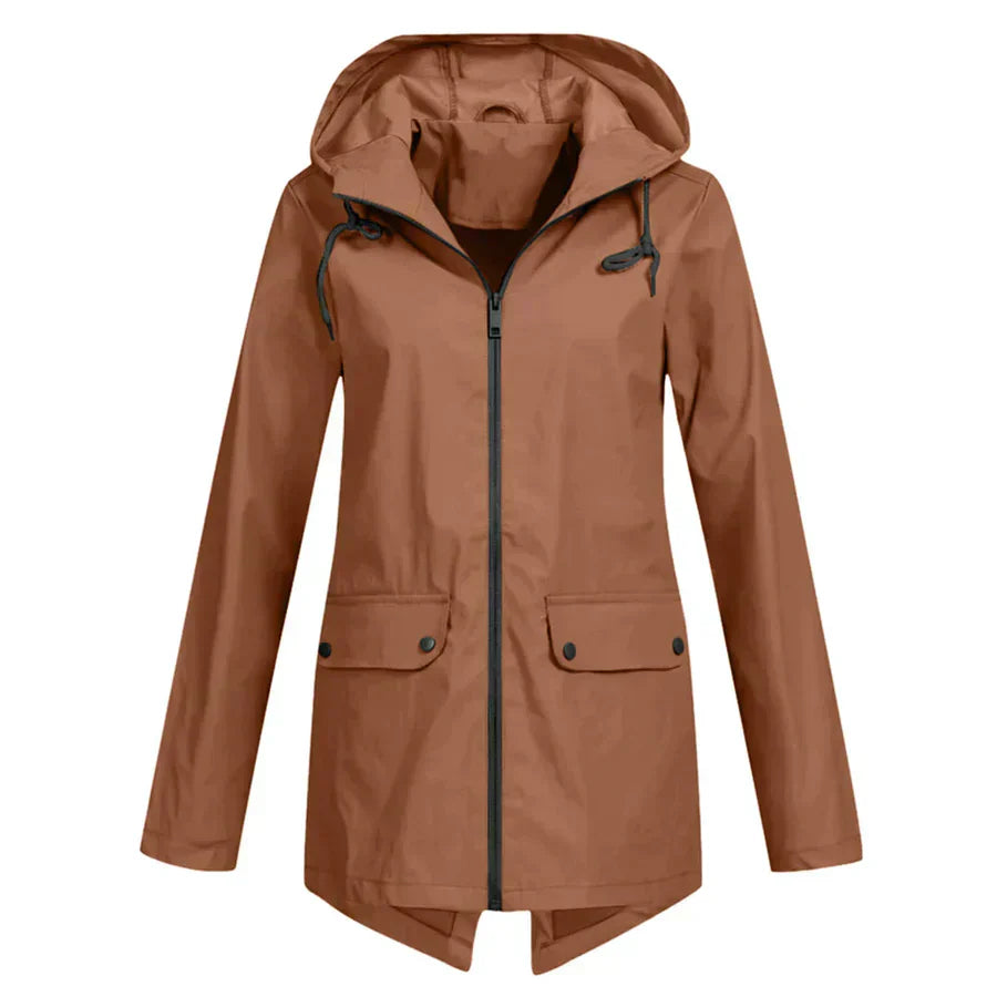 LM | Waterproof jacket with zipper for women