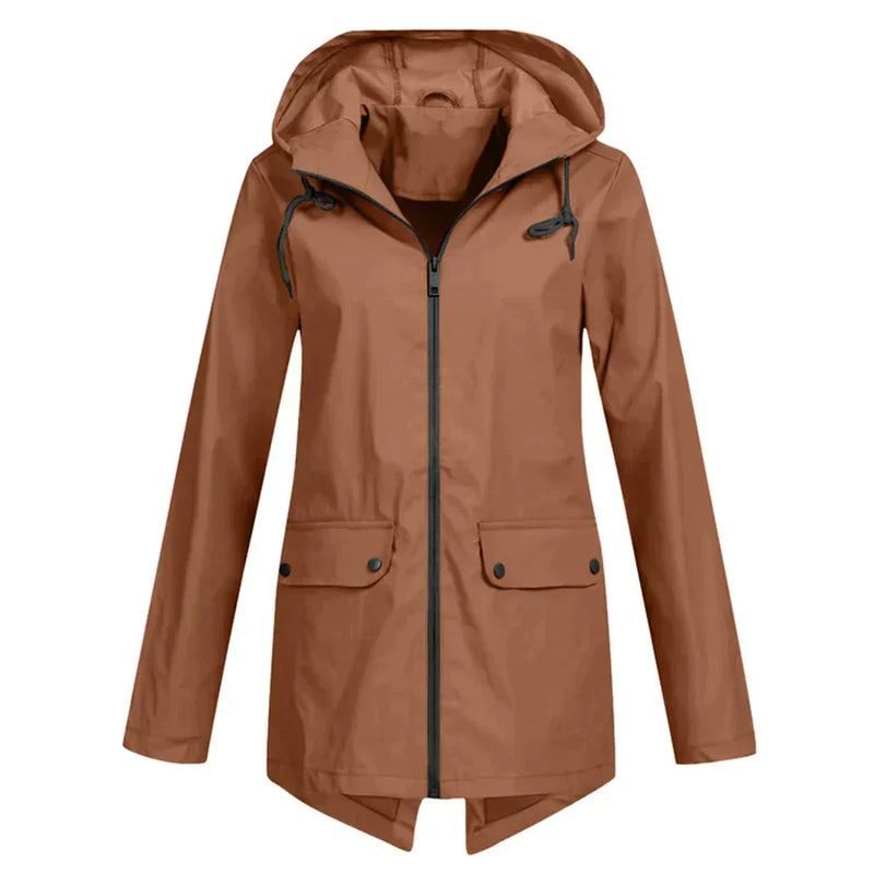 LM | Waterproof jacket with zipper for women