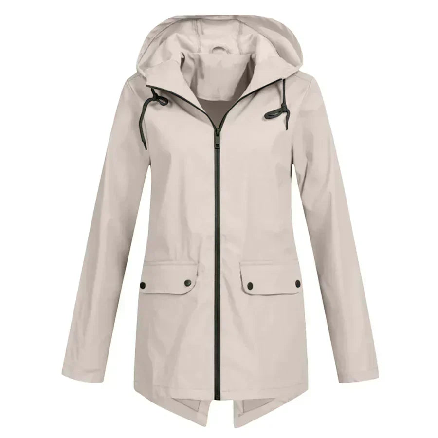 LM | Waterproof jacket with zipper for women