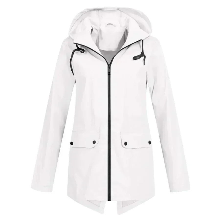 LM | Waterproof jacket with zipper for women