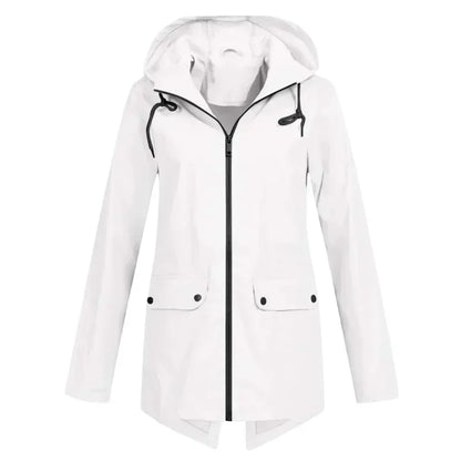 LM | Waterproof jacket with zipper for women