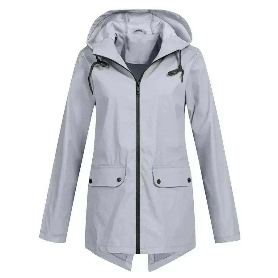 LM | Waterproof jacket with zipper for women