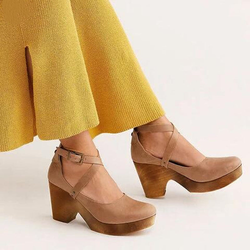 LM | Clunky wedge shoes