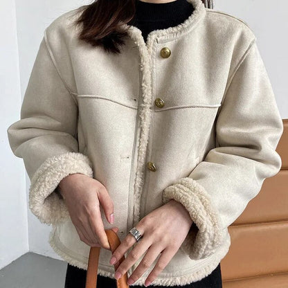 LM | Luxurious fleece jacket