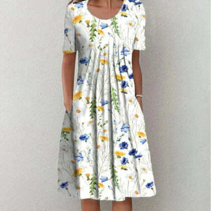 LM | Elegant cotton dress