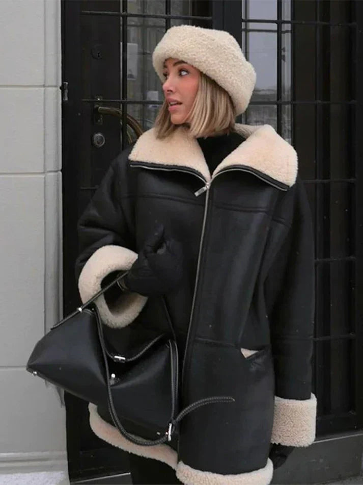 LM | Warm fur jacket