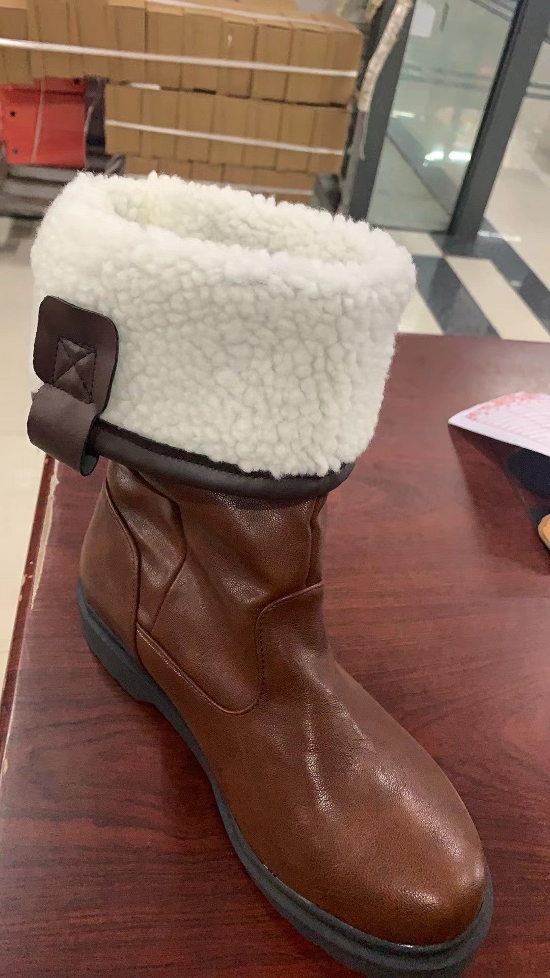 Classic Orthopedic Boots with Timeless Style