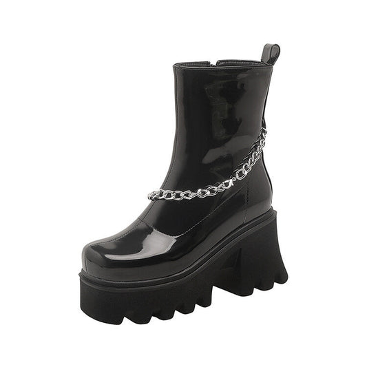 Chic Orthopedic Boots with Unique Design