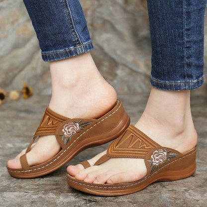 Classic Orthopedic Sandals with Timeless Style
