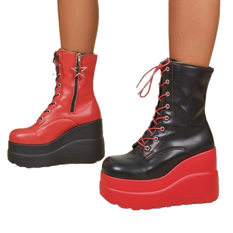 Chic Orthopedic Boots with Unique Design