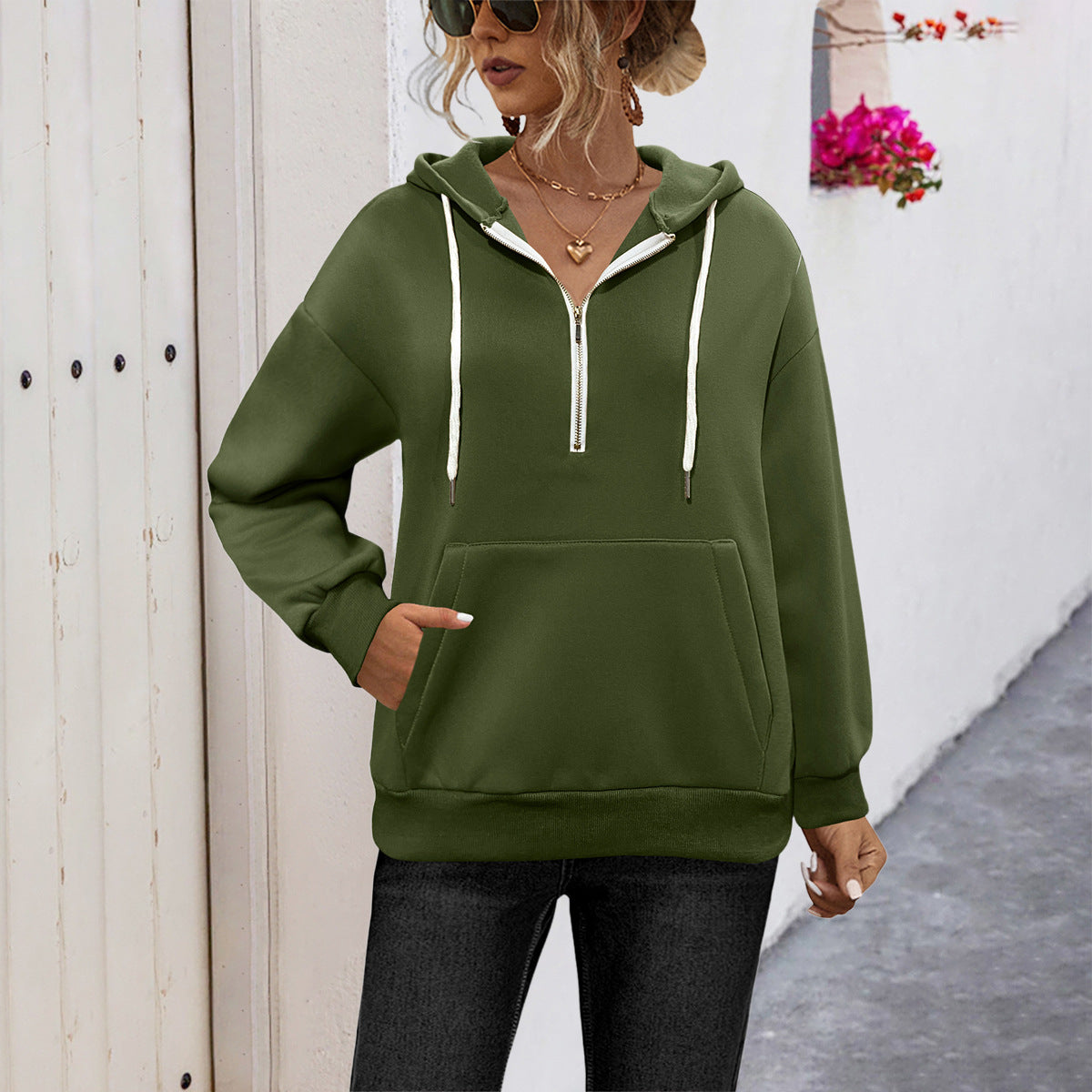 Gracefully Designed Pullover