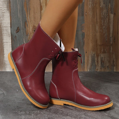 Classic Orthopedic Boots with Timeless Style
