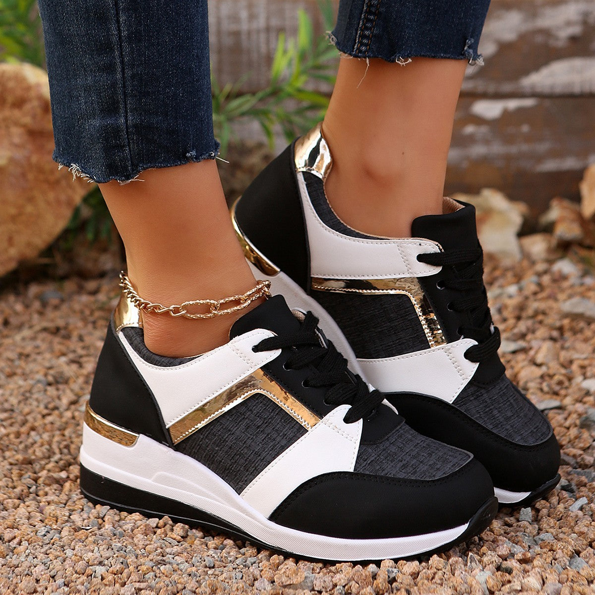 Chic Orthopedic Shoes with Unique Design
