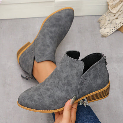 Classic Orthopedic Boots with Timeless Style