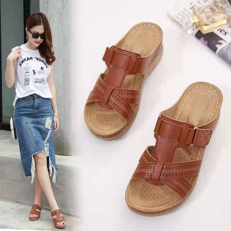 Classic Orthopedic Sandals with Timeless Style