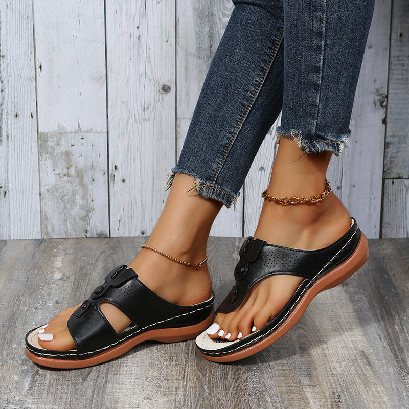 Classic Orthopedic Sandals with Timeless Style