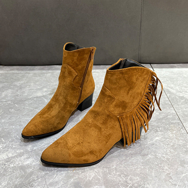 Chic Orthopedic Boots with Unique Design