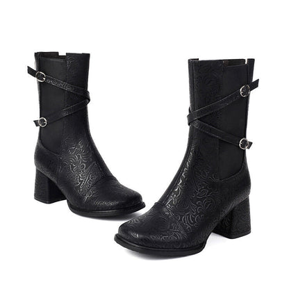 Chic Orthopedic Boots with Unique Design