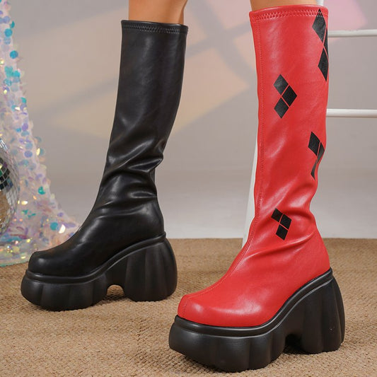 Chic Orthopedic Boots with Unique Design