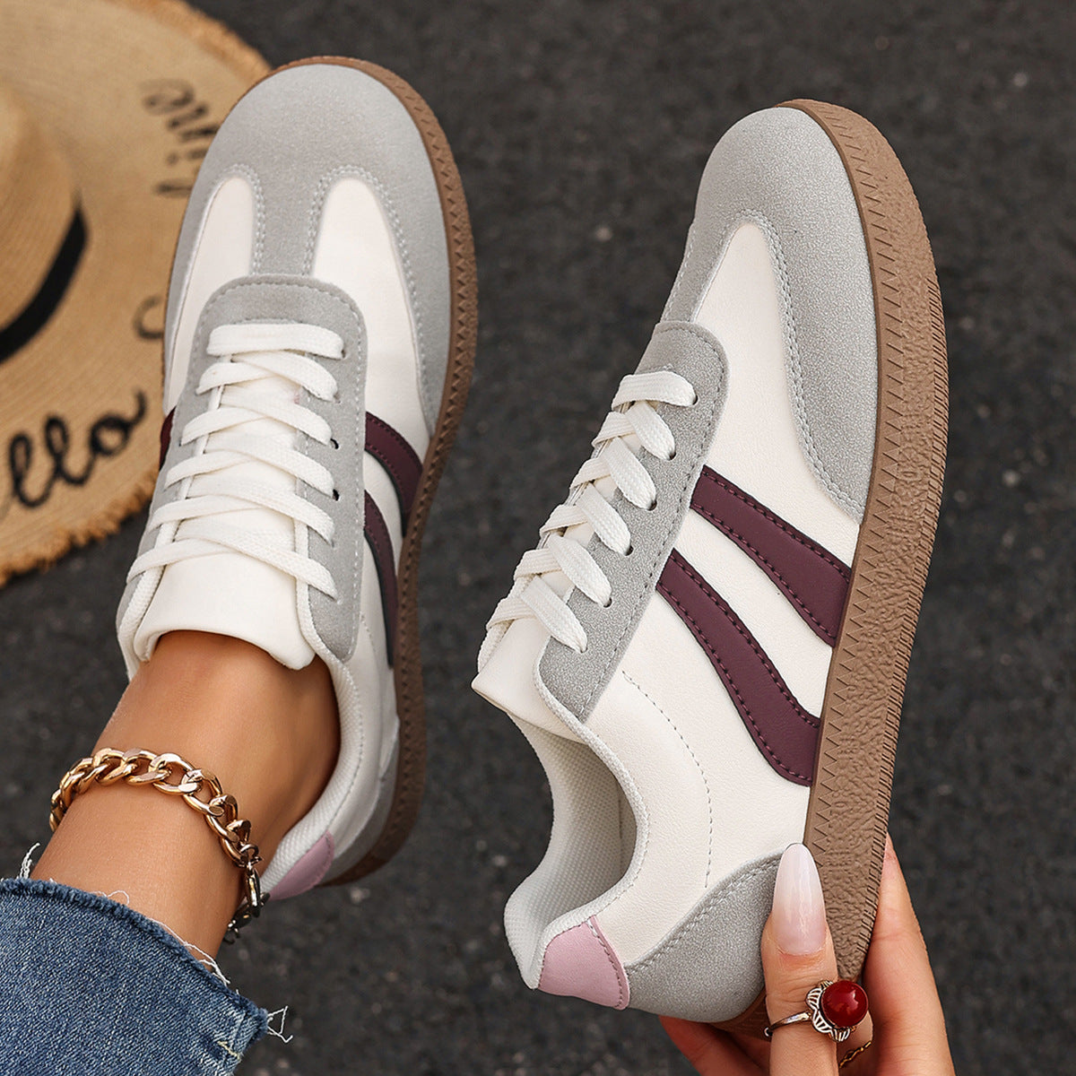 Vintage Inspired Orthopedic Trainers