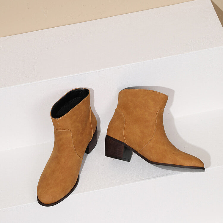 Classic Orthopedic Boots with Timeless Style