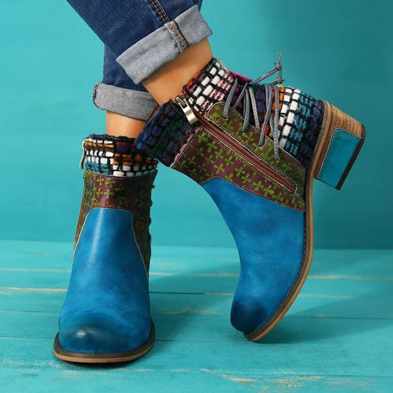 Vintage Inspired Orthopedic Boots