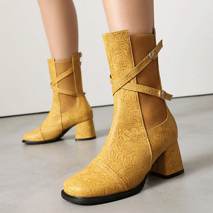 Chic Orthopedic Boots with Unique Design