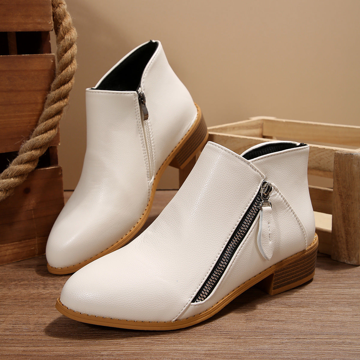 Chic Orthopedic Boots with Unique Design
