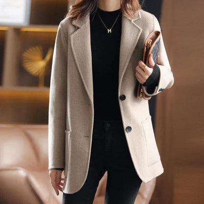 LM | thick women's blazer for fall and winter