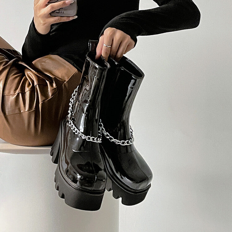 Chic Orthopedic Boots with Unique Design