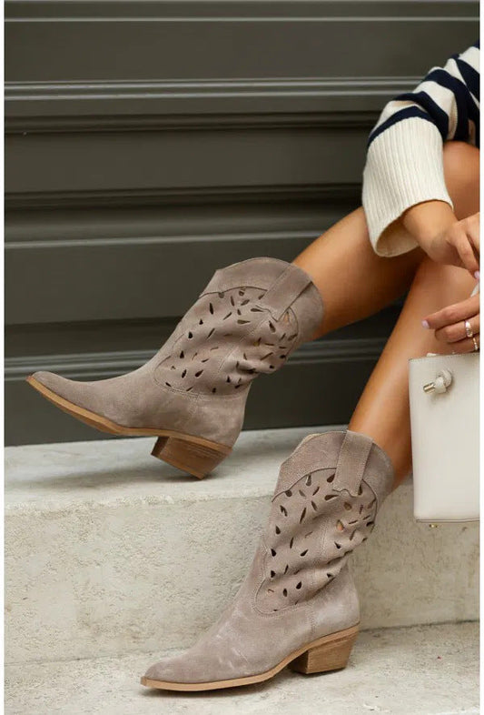 Chic Orthopedic Boots with Unique Design