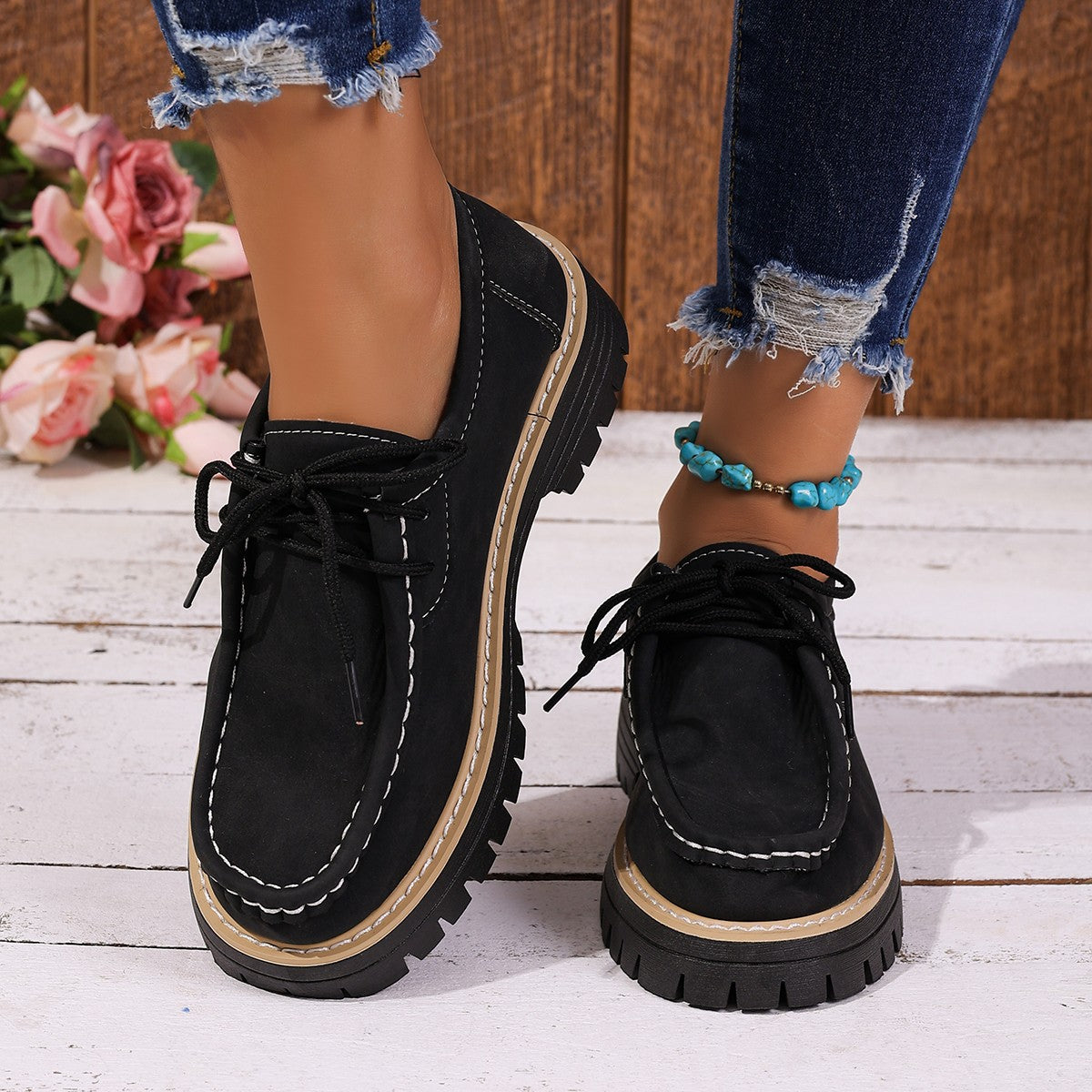 Classic Orthopedic Shoes with Timeless Style