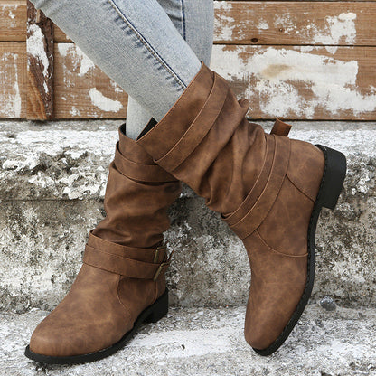 Classic Orthopedic Boots with Timeless Style