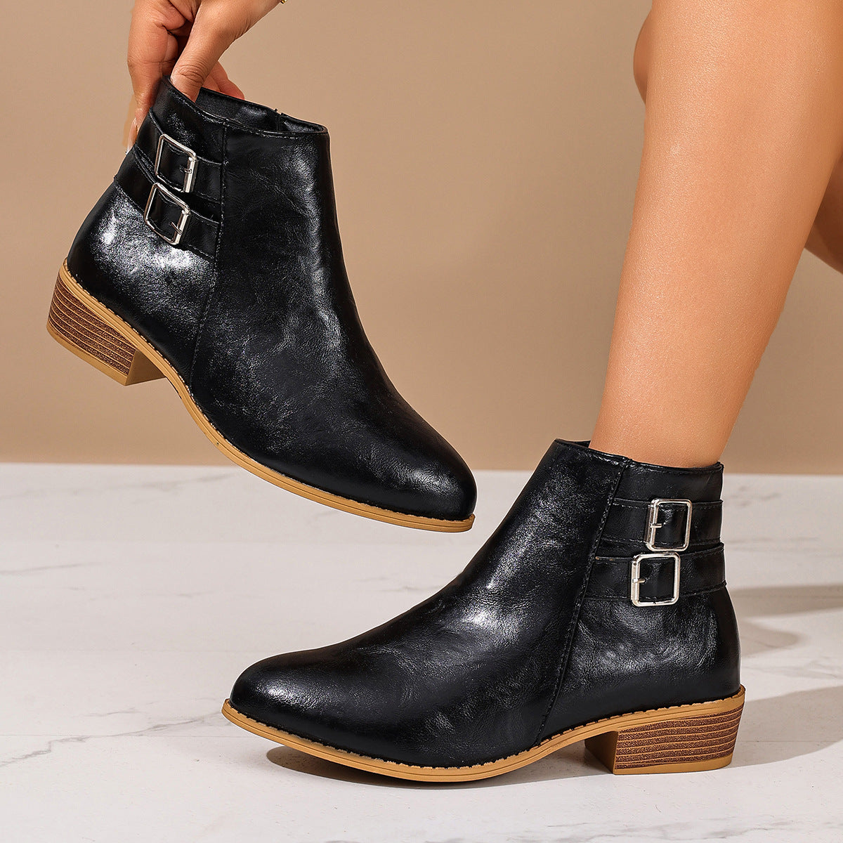 Vintage Inspired Orthopedic Boots