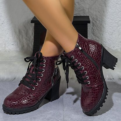 Vintage Inspired Orthopedic Boots