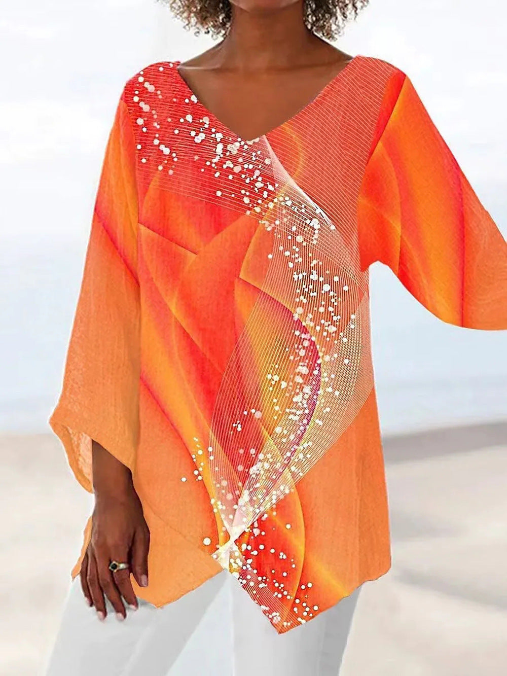 LM | Simple and stylish winter blouse