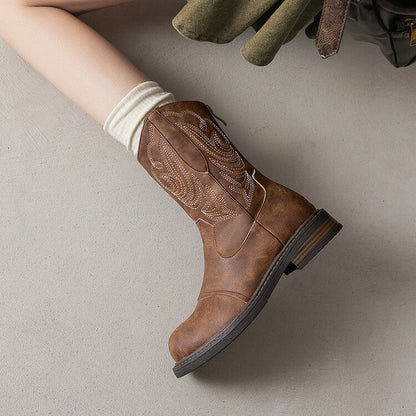 Classic Orthopedic Boots with Timeless Style