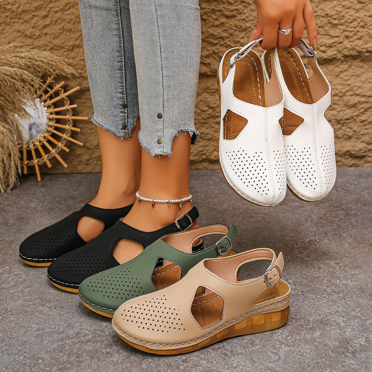 Graceful Orthopedic Sandals for Modern Look