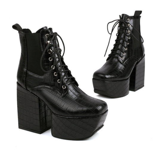 Classic Orthopedic Boots with Timeless Style