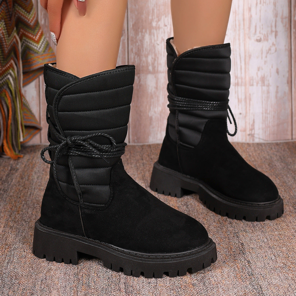 Classic Orthopedic Boots with Timeless Style
