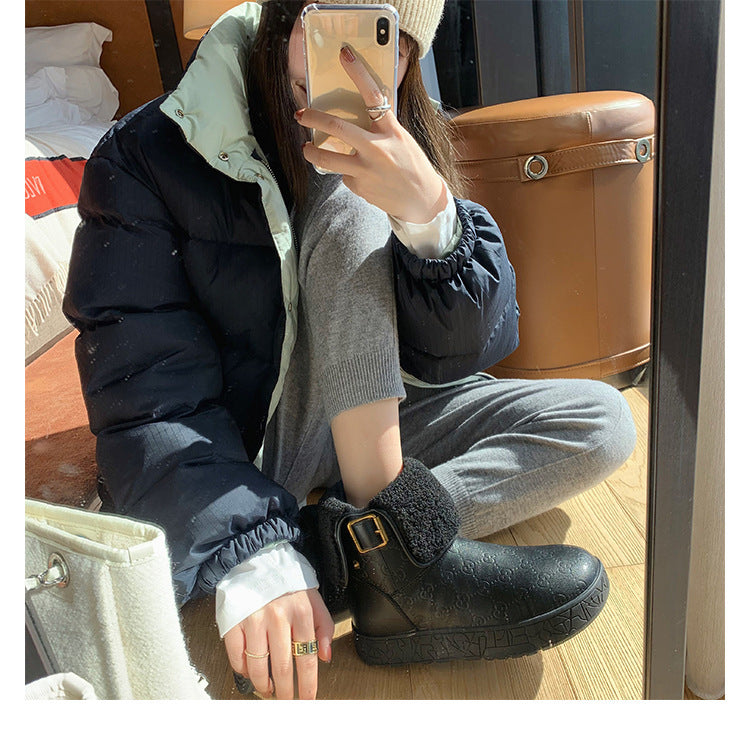 Chic Orthopedic Boots with Unique Design