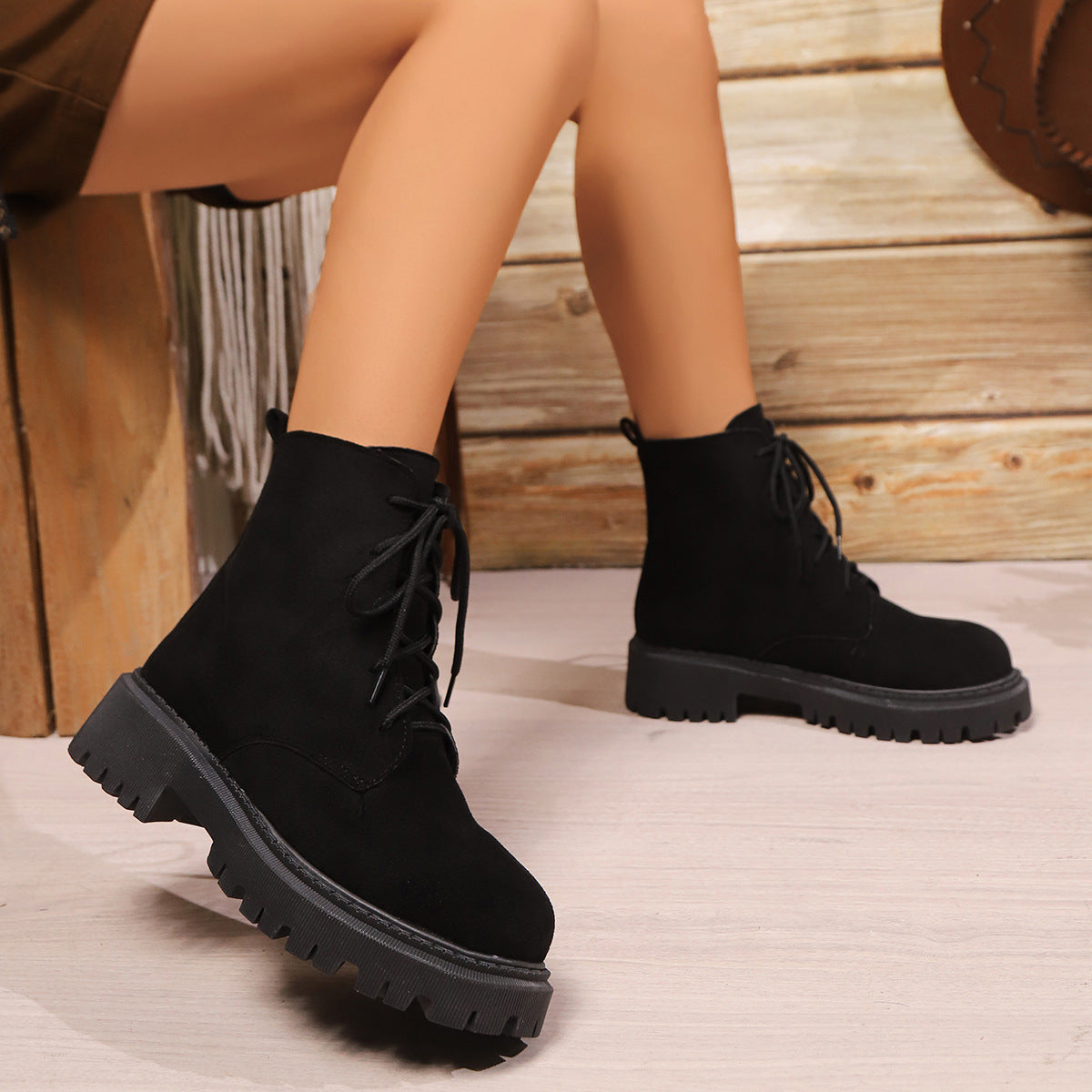 Vintage Inspired Orthopedic Boots