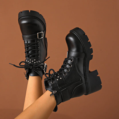 Chic Orthopedic Boots with Unique Design