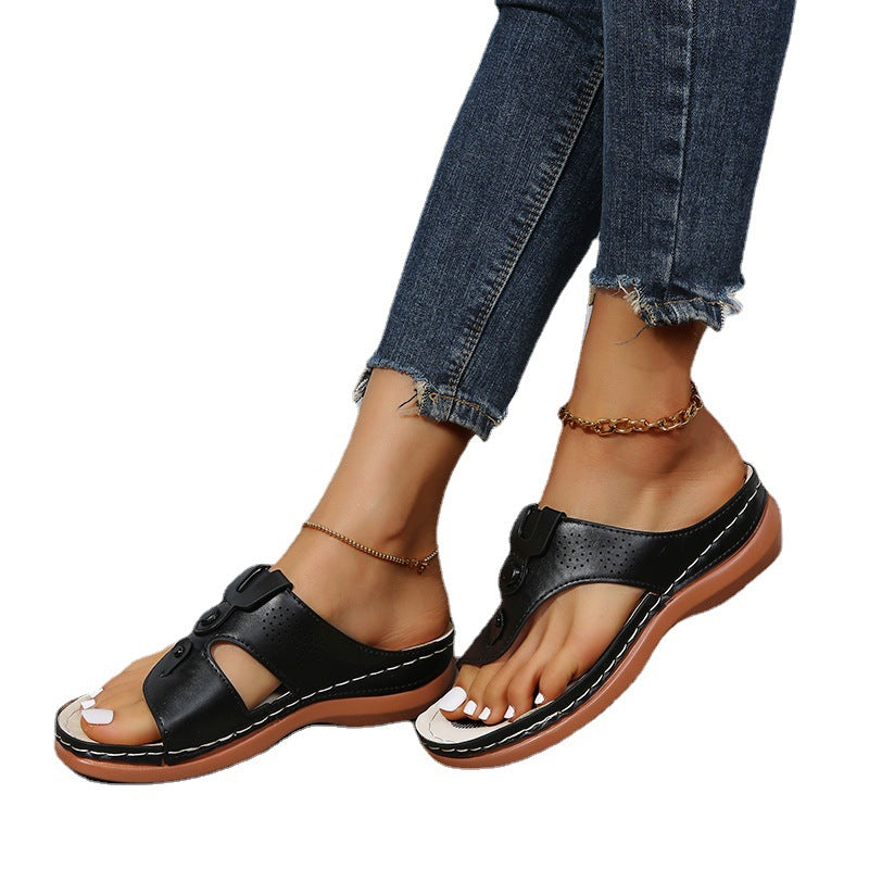 Classic Orthopedic Sandals with Timeless Style