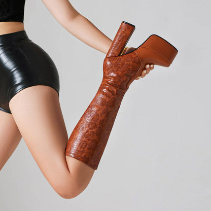 Chic Orthopedic Boots with Unique Design