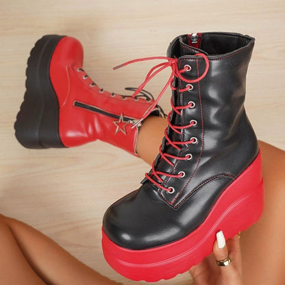 Chic Orthopedic Boots with Unique Design
