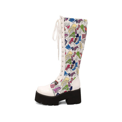 Vintage Inspired Orthopedic Boots